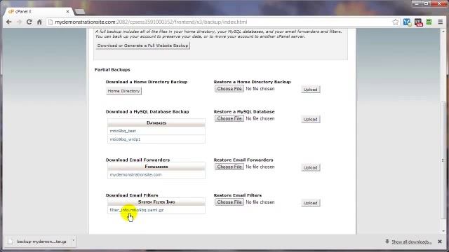 How To Back Up and Restore Broken Web Sites. Video Tutorial. Lesson 29 смотреть онлайн
