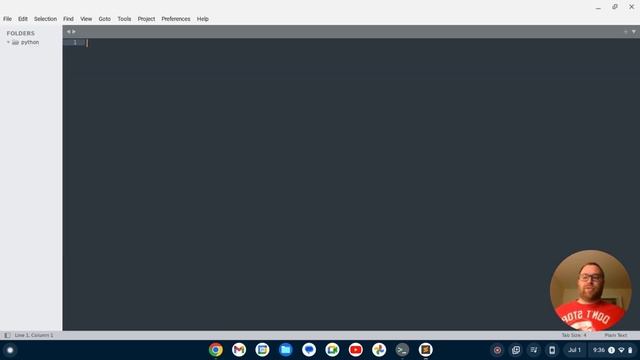 How to Set Up a Chromebook for Python With Sublime Text смотреть онлайн
