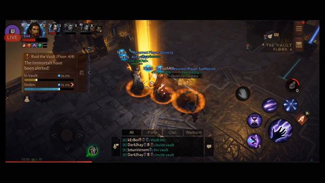Vault Floor 4 Strategy: "Run to Boss" | Diablo Immortal смотреть онлайн
