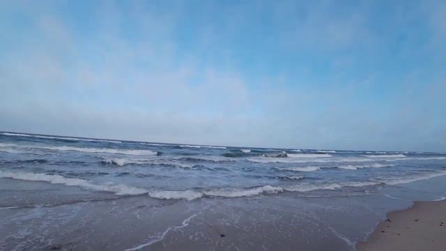 Балтийское море в Феврале 🌊 Калининград 🌊🌳 смотреть онлайн
