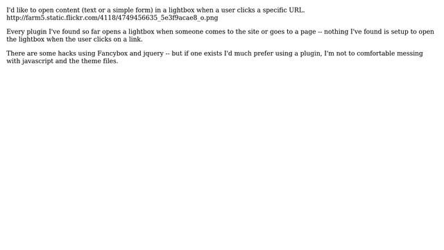 Wordpress: Easy (no code) way to open a form in a lightbox (a plugin?) смотреть онлайн