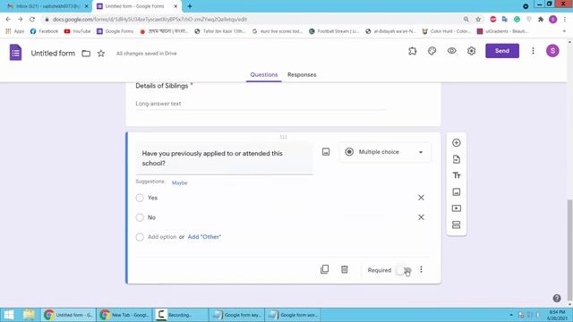 How to create a student registration form using Google Forms смотреть онлайн