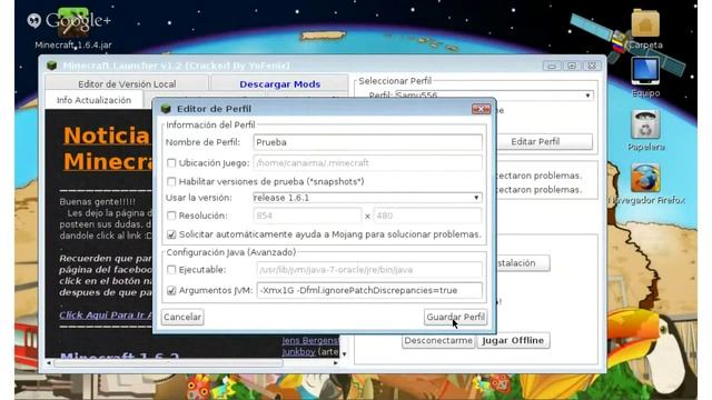 Como Instalar Minecraft 1.6.2/1.6.4 En La Canaima смотреть онлайн
