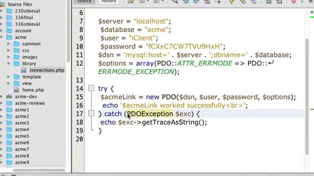 Create a PDO Connection смотреть онлайн