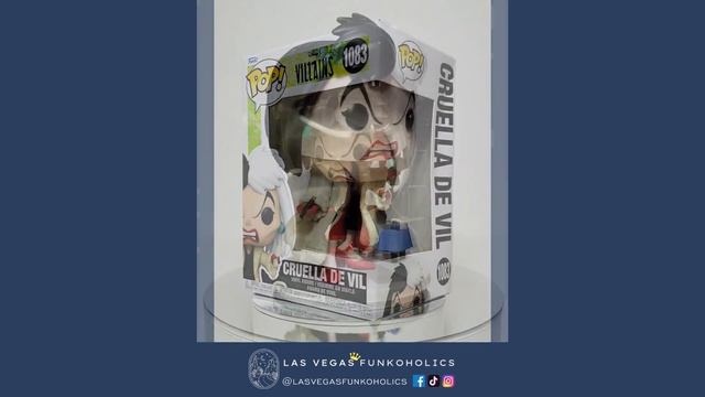 Let's Unbox: Funko Pop! Disney #1083 Cruella de Vil (101 Dalmations, Disney Villains) смотреть онлайн
