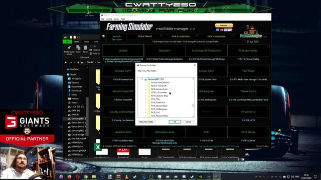 Farming Simulator Tutorial: How to Setup Additional Mod Folders & Switch Between them on PC смотреть онлайн