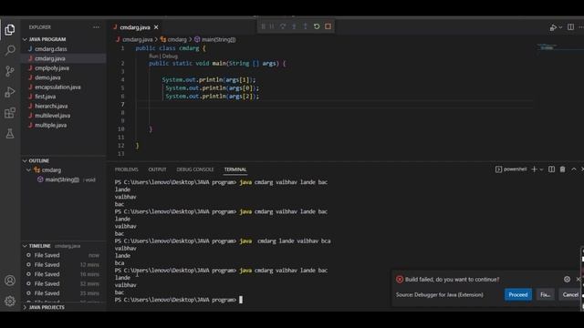 What is command line argument in java // command line argument in java смотреть онлайн
