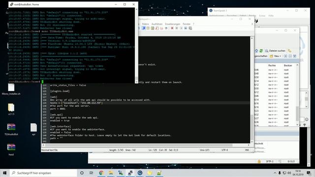 TS3AudioBot - PrePaid Interface * Tutorial, Download & Script Auf Plesk
