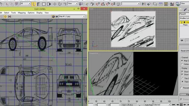 Как Смоделировать Машину в 3dsmax #1 смотреть онлайн