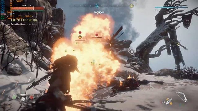 Horizon Zero Dawn on Core i5-2400 3.1GHz RX 6500 XT 1080p Original смотреть онлайн