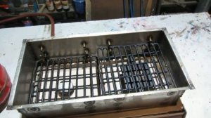 Газовый гриль из газовой плиты    своими руками.