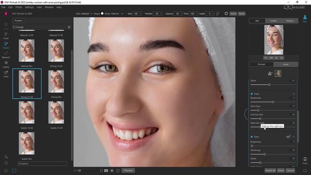 How To Retouch Portrait In ON1 Portrait AI 2023