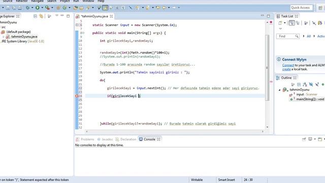 Java Programming Lesson-5 - Do while cycle - guess the number game смотреть онлайн
