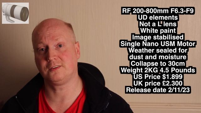 Canon RF 200-800mm vs Canon 100-500mm Lens (correction video) Which should you buy смотреть онлайн