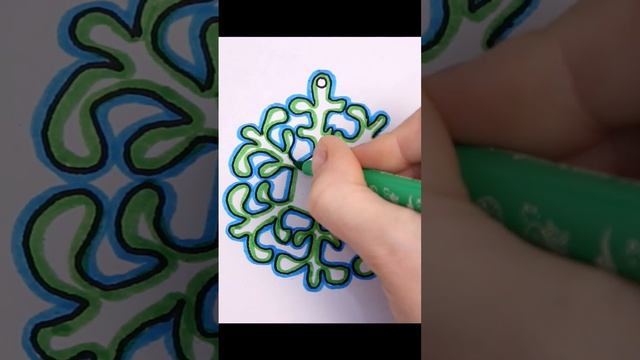Рисую СнеЖинку из КАртона смотреть онлайн