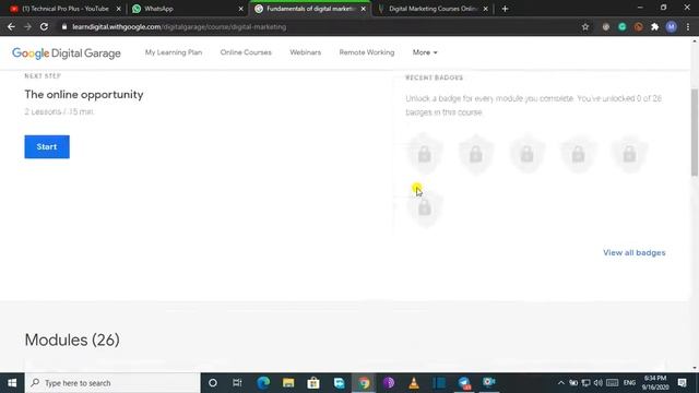 Google Courses Online FREE Certificate | FREE Google Certificate for Digital Marketing [2020] смотреть онлайн
