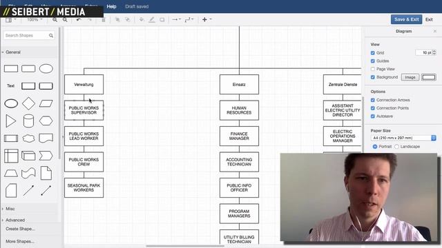 Lerne drawio #3 - Organigramme in Confluence erstellen смотреть онлайн
