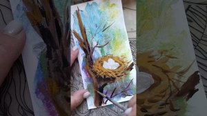 Фантазируем и рисуем открытку к Пасхе!