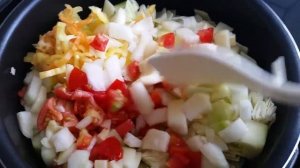 РАГУ ОВОЩНОЕ С МЯСОМ в мультиварке-скороварке REDMOND RMC-PM380