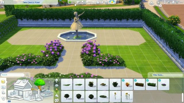 SIMS 4 | Let's Build: Twin Oracle Point Park Part 2 (NO CC/BASE GAME) смотреть онлайн
