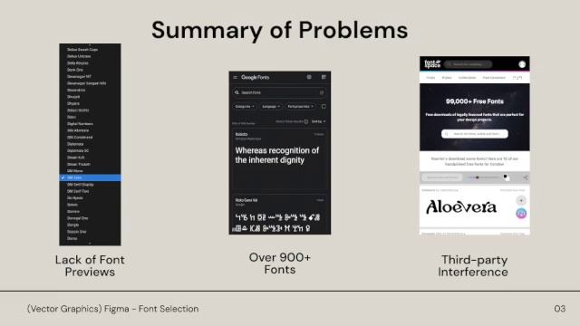 Figma -Vector Graphics - Font selection creates readability issues and tedious workflows смотреть онлайн