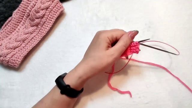 ?Повязка на голову➡️ МК? Вяжем спицами ? смотреть онлайн