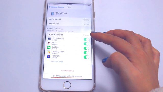 iCloud Storage Almost Full iPhone Storage Problem ~ How To Tutorial ~ iPhone 6S Plus смотреть онлайн