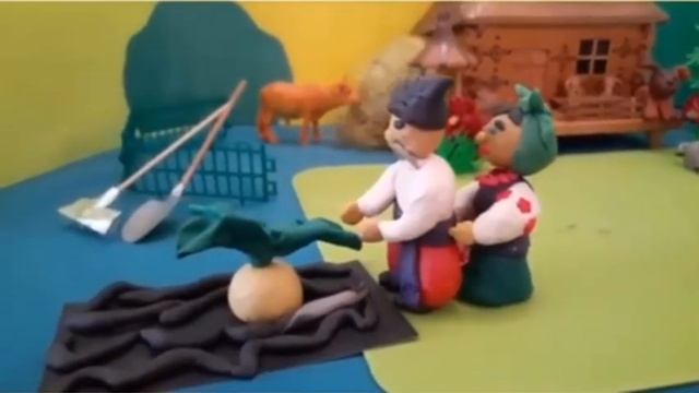 Казка про ріпку | Адаптація Івана Франка | Казкові перлинки смотреть онлайн