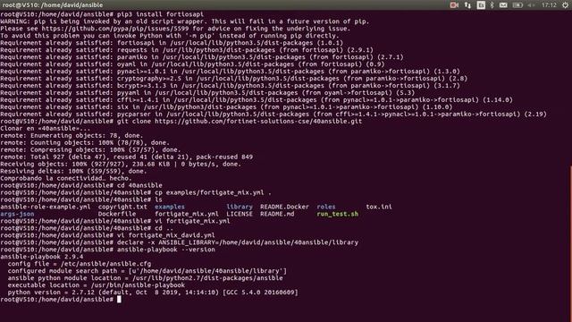 FortiGate Automation with Ansible смотреть онлайн