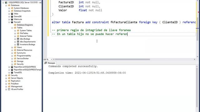 DB1 3.4 - Integridad Referencial ( Parte 1 ) смотреть онлайн
