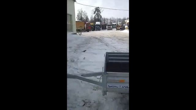 Отзыв о покупке прицепа МЗСА 817701 для Нива Шевроле. ЦЛП АРИВА смотреть онлайн