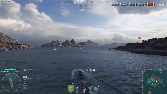 World of Warships подлодка U-190 смотреть онлайн