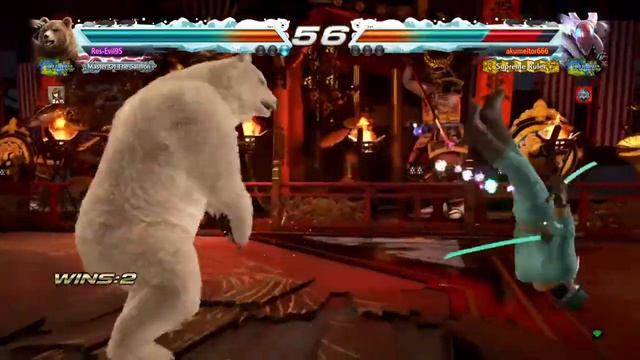 TEKKEN 7 Kuma destroy fake fujim yoshimitsu смотреть онлайн