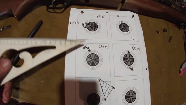 Crosman 397PA _ ТЕСТ ОТСРЕЛ JSB 0,475g VS 0,547g