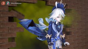 Furina causes property damage | Girl fart animation