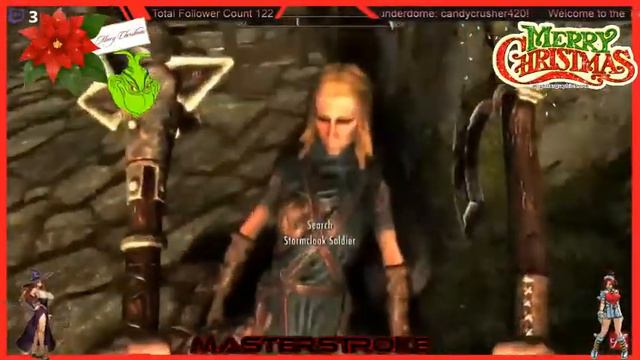 MASTERSTROKE Streaming - Skyrim (part 2)