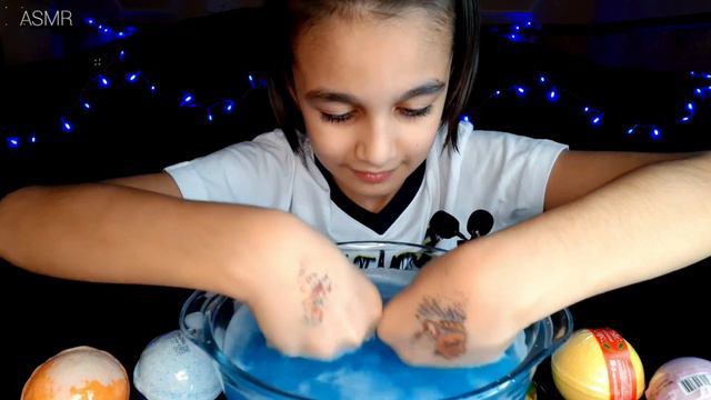 ASMR 💛Шипение💙 Бомбочек для Ванны💣💦Расслабляющие звуки❤️ 💣💦ASMR Bath Bomb 💣💦Relaxing смотреть онлайн
