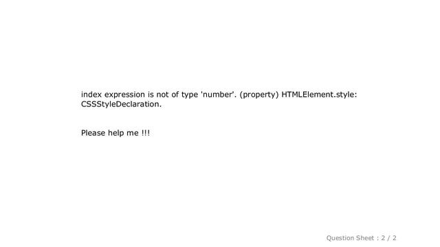 CSS : how to set multiple CSS style properties in typescript for an element? смотреть онлайн