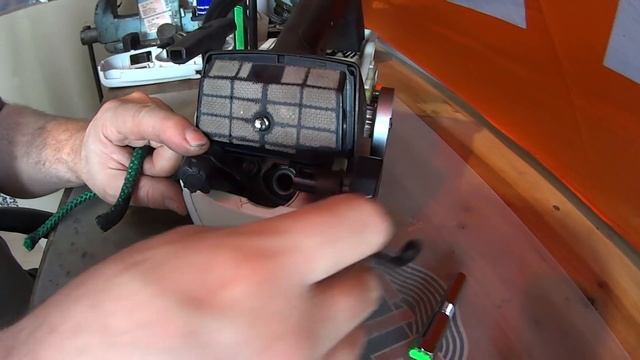 Stihl 192 T 193 T Kettenrad Tauschen смотреть онлайн