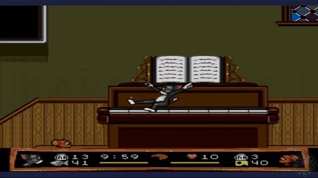 Level4 Tom And Jerry Frantic Antics RUS 1993 (SEGA MD)