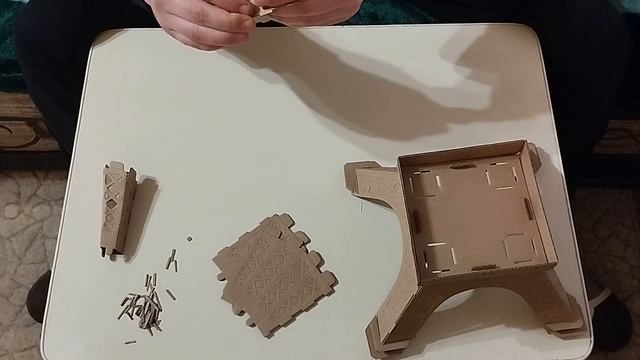 Собираю Эйфелеву башню - Картонный конструктор смотреть онлайн