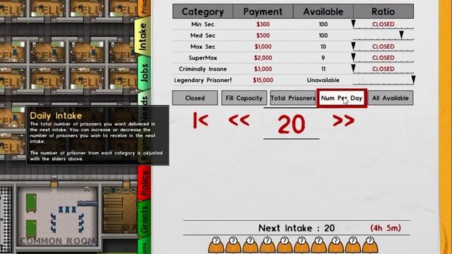 Surviving 100 Days In Prison Architect Hardcore! Legendary Prisoners, Gang Wars Here's What Happene смотреть онлайн