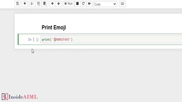 Python For Beginners | How To Print Emojis In Python? | InsideAIML Live Demo смотреть онлайн