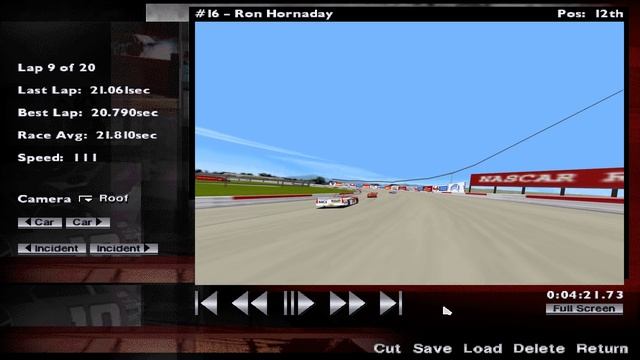 Nascar Racing 1999 Edition - Flemington Speedway смотреть онлайн