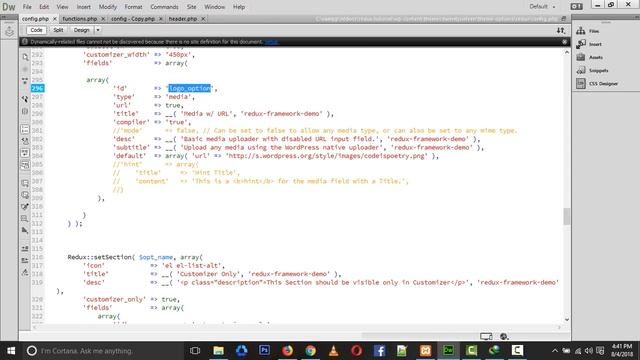 Tutorial 3 (Redux Framework) Get Redux values in the front end смотреть онлайн