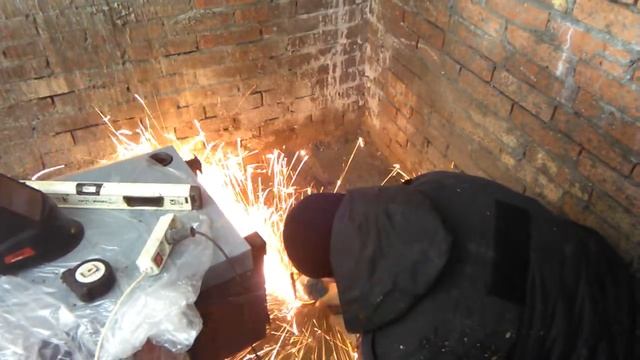 Монтаж котла твердотопливного с подключением дымохода смотреть онлайн