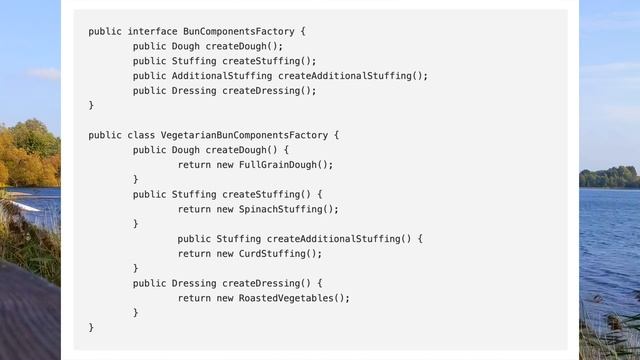 Design patterns - Abstract Factory pattern смотреть онлайн