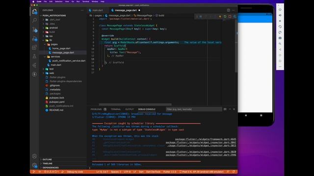 Push Notifications with Firebase II смотреть онлайн