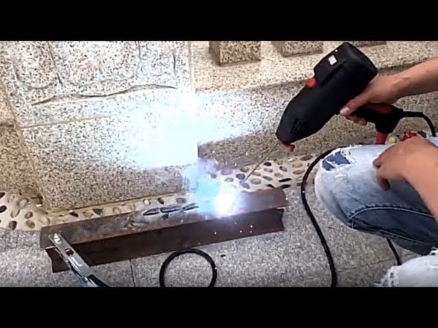 Сварочный аппарат в виде фена. Что необходимо при производстве сварочных работ. смотреть онлайн