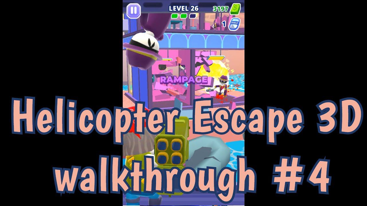 Helicopter Escape 3D Walkthrough #4 Stage 26-30